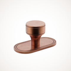 Barwick | Plain Cabinet Knob with Backplate