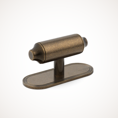 Barwick | Plain T-Bar Handle with Backplate