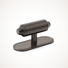 Barwick | Plain T-Bar Handle with Backplate