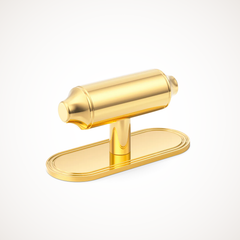 Barwick | Plain T-Bar Handle with Backplate
