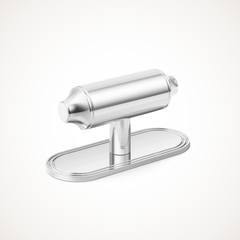 Barwick | Plain T-Bar Handle with Backplate