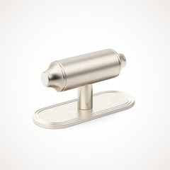 Barwick | Plain T-Bar Handle with Backplate