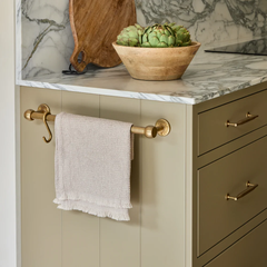 Cotswold | Brass Kitchen Towel Rail