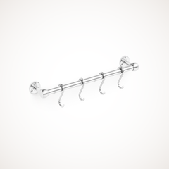 Cotswold | Brass Pot Rail and S Hooks