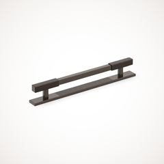Digbeth | Ridged Cabinet Handle with Backplate