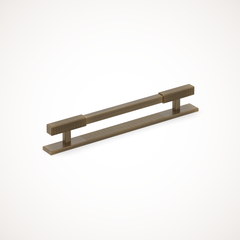 Digbeth | Ridged Cabinet Handle with Backplate