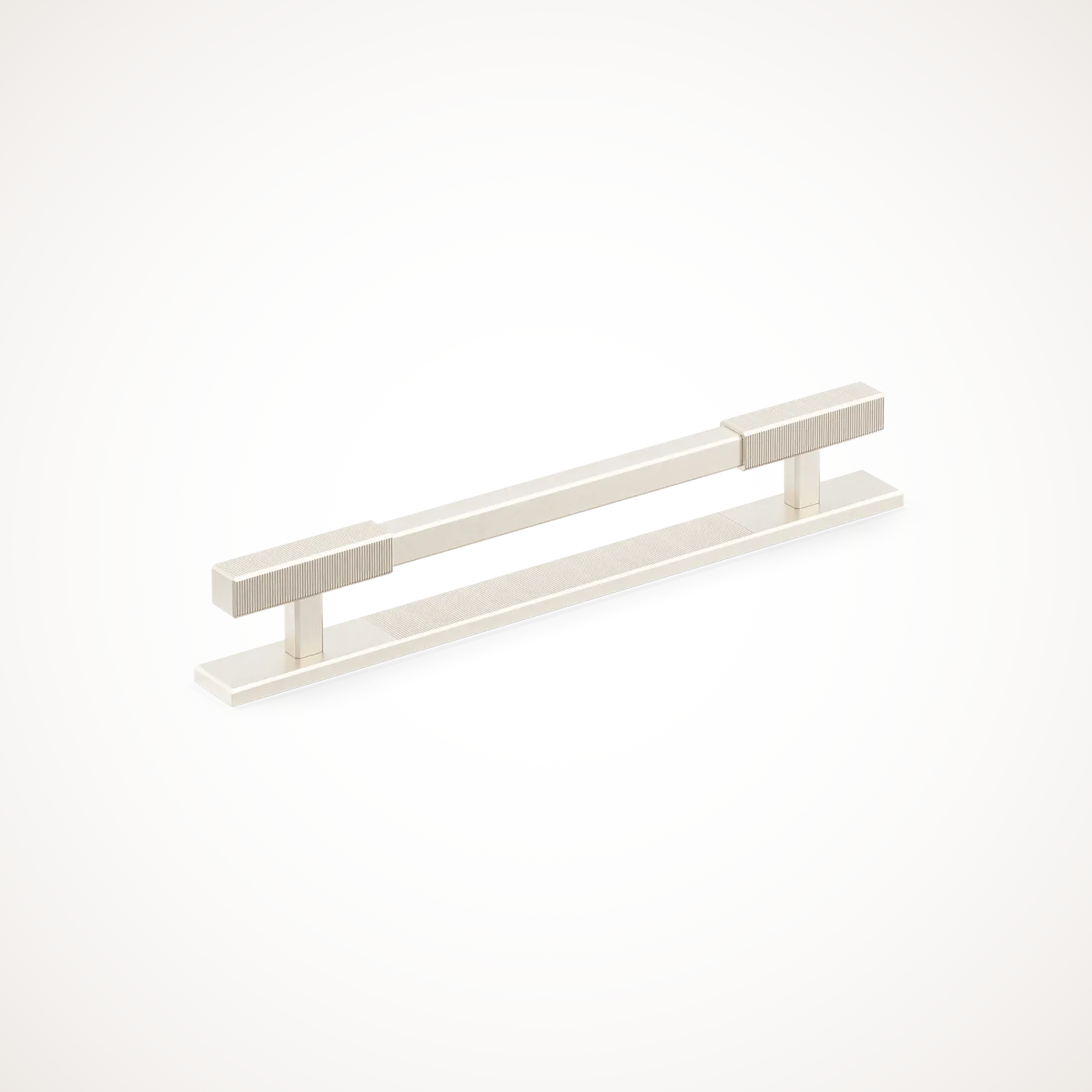 Digbeth | Ridged Cabinet Handle with Backplate