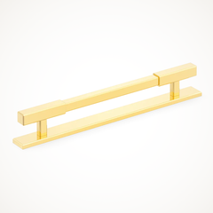 Digbeth | Plain Cabinet Handle with Backplate