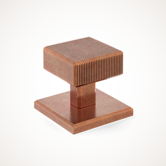 Digbeth | Ridged Cabinet Knob with Backplate