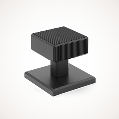Digbeth | Ridged Cabinet Knob with Backplate