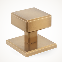 Digbeth | Plain Cabinet Knob with Backplate