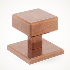Digbeth | Plain Cabinet Knob with Backplate
