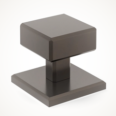 Digbeth | Plain Cabinet Knob with Backplate