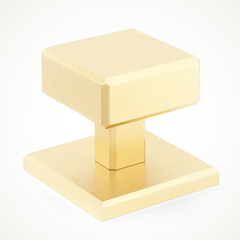 Digbeth | Plain Cabinet Knob with Backplate