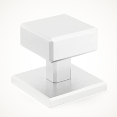 Digbeth | Plain Cabinet Knob with Backplate
