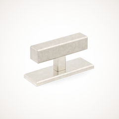 Digbeth | Ridged T-Bar Handle with Backplate