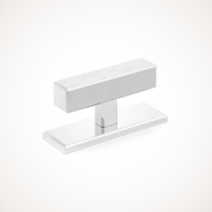 Digbeth | Ridged T-Bar Handle with Backplate