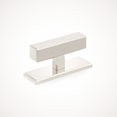 Digbeth | Ridged T-Bar Handle with Backplate