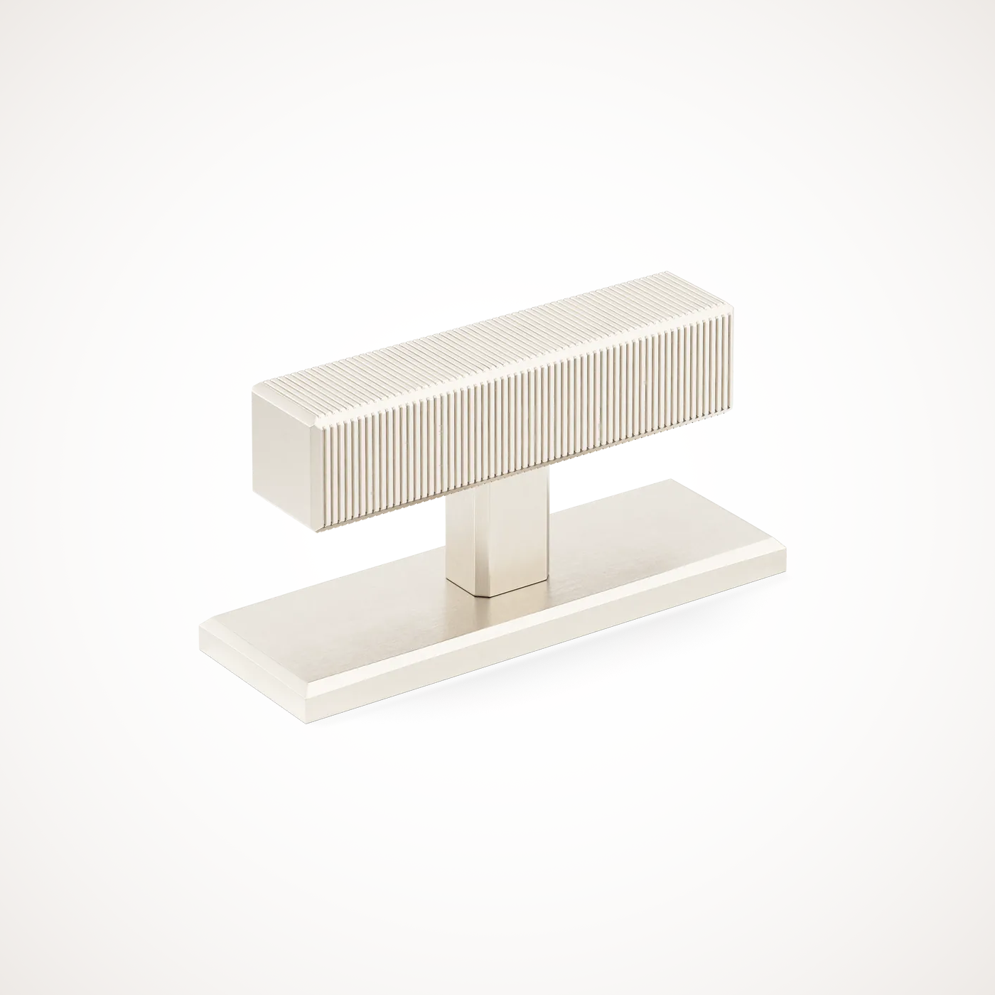 Digbeth | Ridged T-Bar Handle with Backplate
