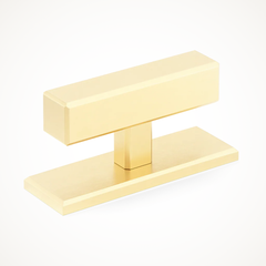 Digbeth | Plain T-Bar Handle with Backplate
