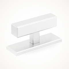 Digbeth | Plain T-Bar Handle with Backplate