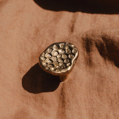 Highbury | Large Honey Cabinet Knob