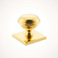 Queslett | Cabinet Knob with Square Backplate