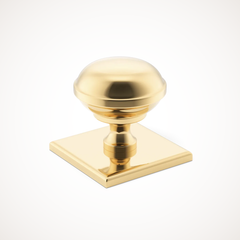 Queslett | Cabinet Knob with Square Backplate