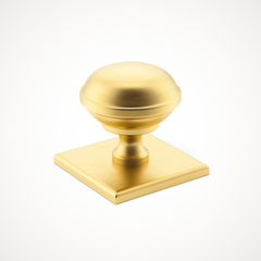 Queslett | Cabinet Knob with Square Backplate