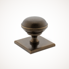 Queslett | Cabinet Knob with Square Backplate