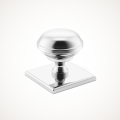 Queslett | Cabinet Knob with Square Backplate