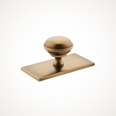 Queslett | Cabinet Knob with Rectangular Backplate