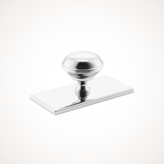 Queslett | Cabinet Knob with Rectangular Backplate