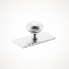 Queslett | Cabinet Knob with Rectangular Backplate