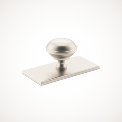 Queslett | Cabinet Knob with Rectangular Backplate