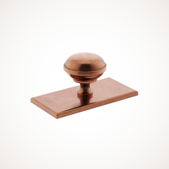 Queslett | Cabinet Knob with Rectangular Backplate