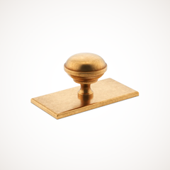 Queslett | Cabinet Knob with Rectangular Backplate