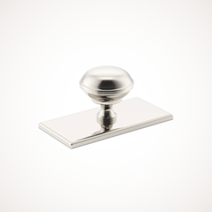 Queslett | Cabinet Knob with Rectangular Backplate