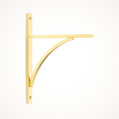 Stirchley | Brass Shelf Bracket