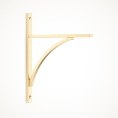 Stirchley | Brass Shelf Bracket