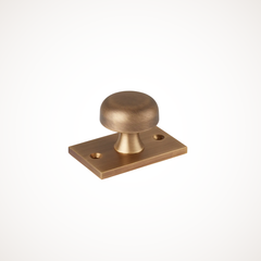 Washwood | Cabinet Knob with Backplate