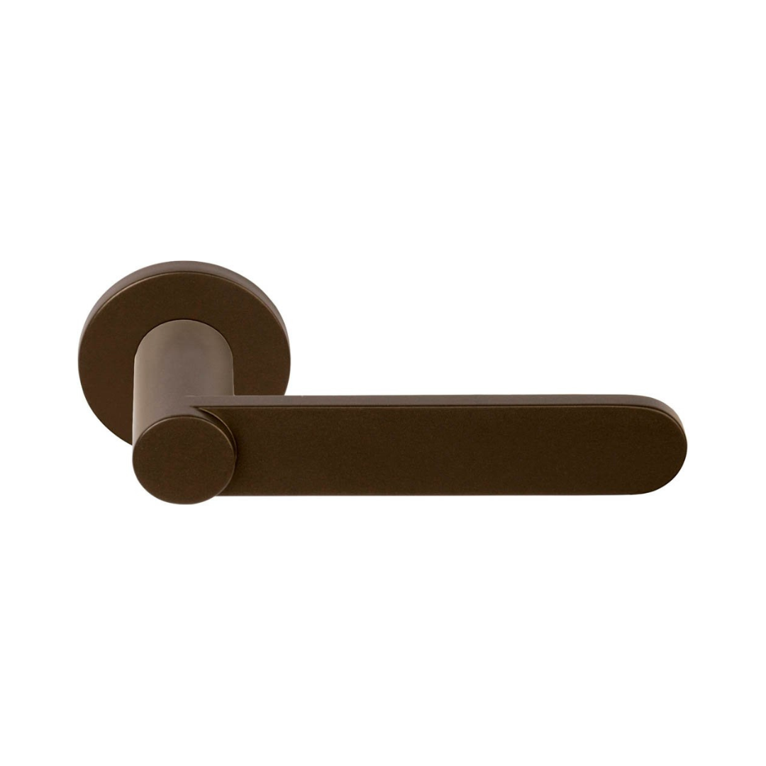 Formani - Tense - BB103-G Solid sprung lever handle on rose