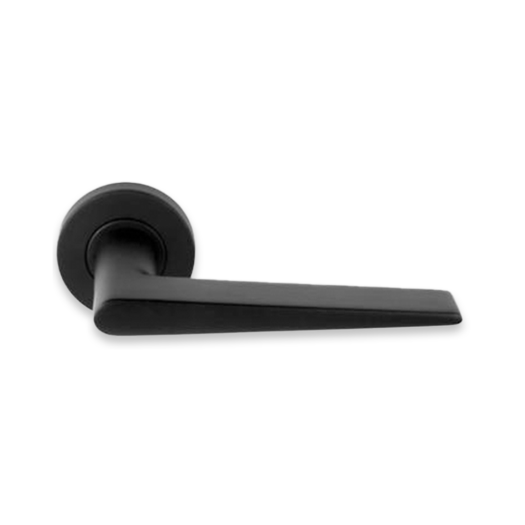 Formani BASICS - LB21 Solid Sprung Door Lever Handle on Rose