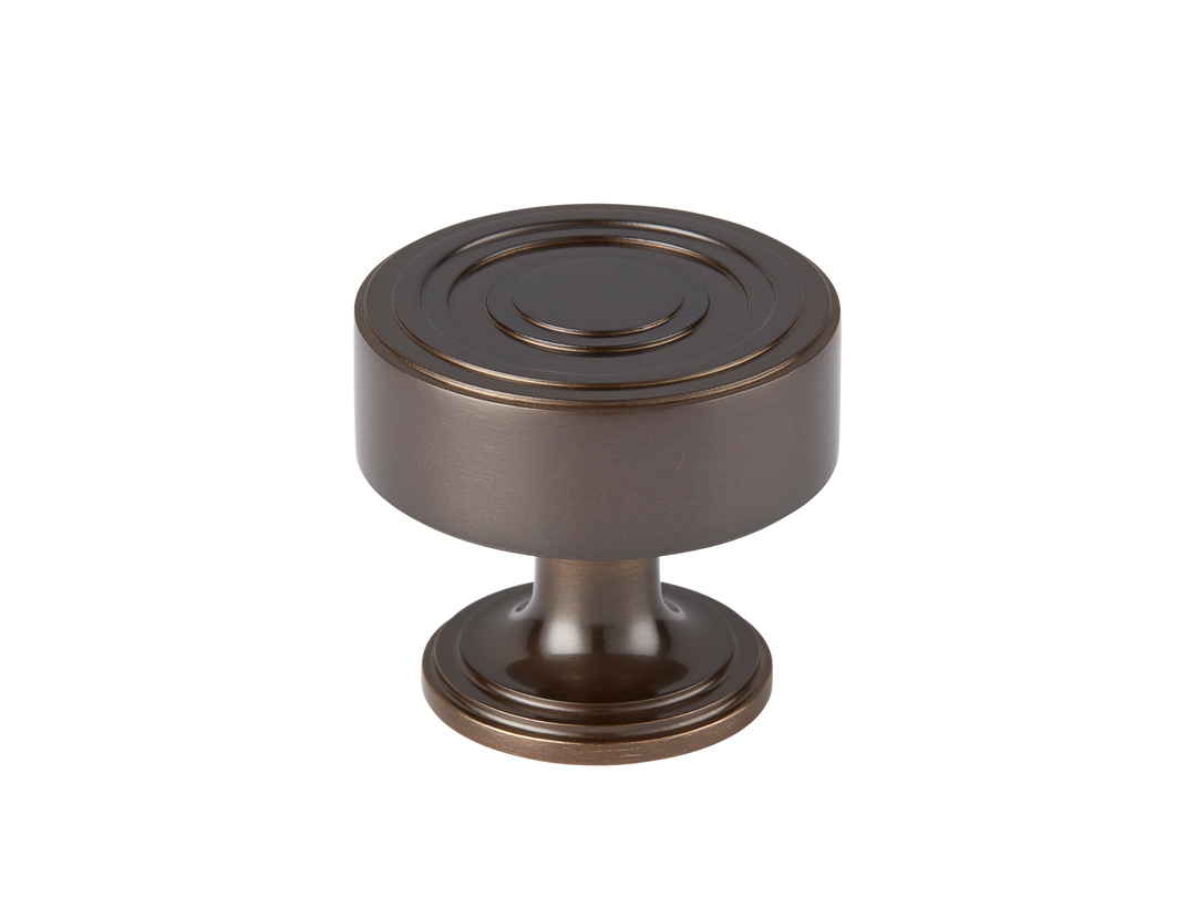 Wagstaffe Solid Brass Round Cabinet Knob