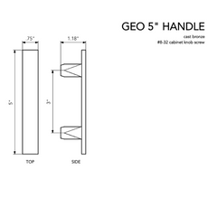 GEO Series 5" Handle.