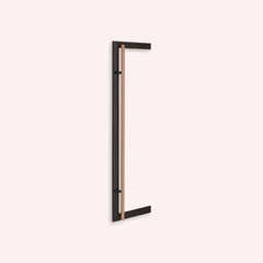 Kawajun - Wood and Stainless Steel Door Pull Handle AT1380