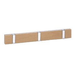 Kawajun - AC-770 Contemporary Wood and Aluminium Folding Wall Hook