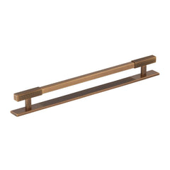 Digbeth Solid Brass Cabinet Handle / Drawer Pull with Plate