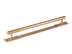 Mix3 Plain Appliance Pull Handle with Backplate