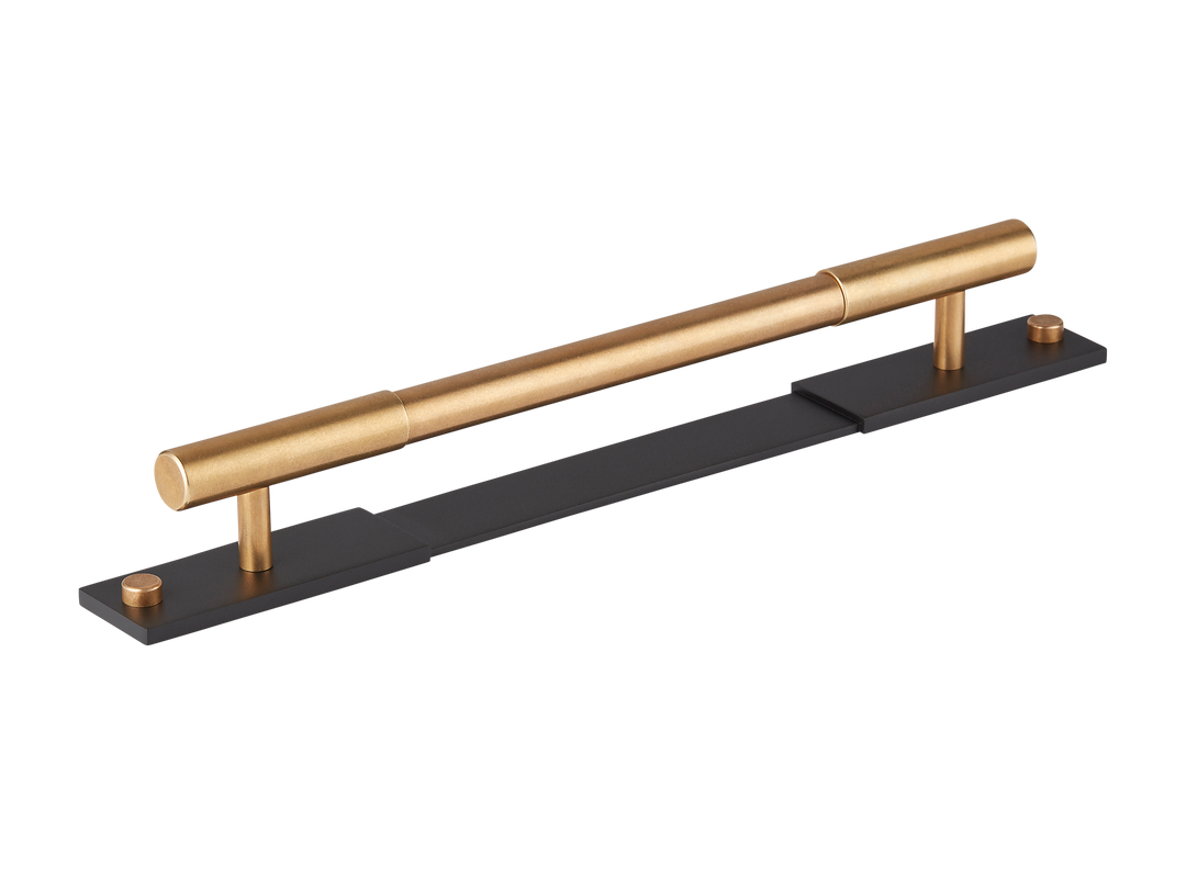 Mix3 Plain Cabinet Handle with Backplate
